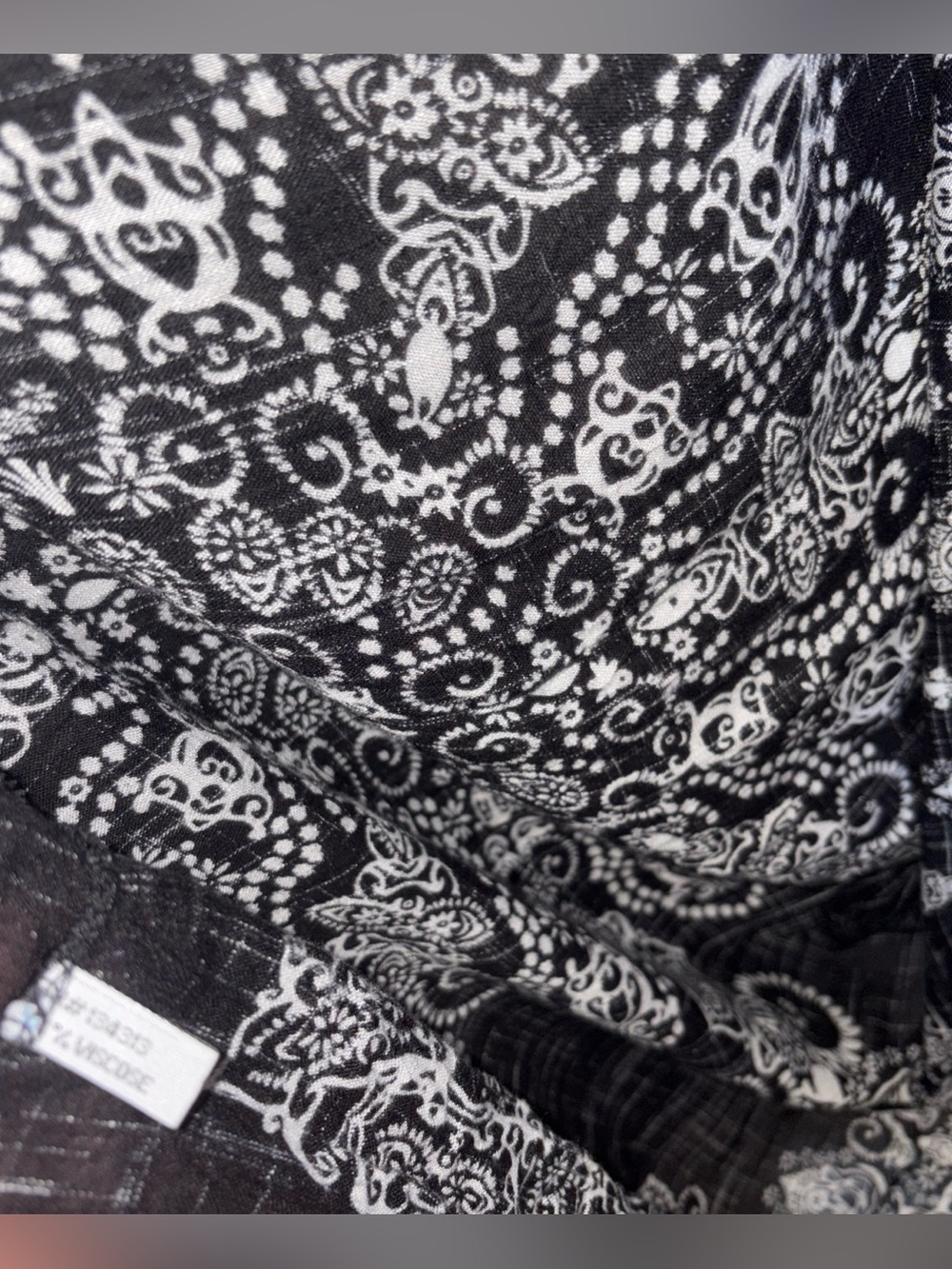 Boho Vixen  TROPHY WIFE COCOON CAPE IN BLACK One Size - Picture 8 of 8
